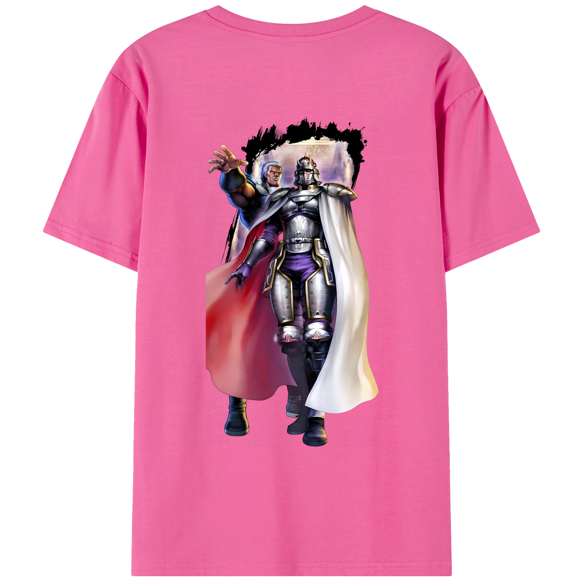 （画像用） 北斗の拳 Fist of the North Star レディース半袖Tシャツ(バックプリント)